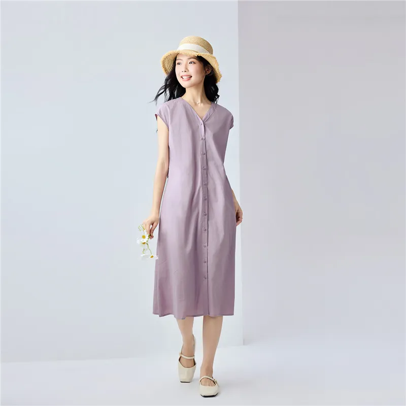 UNIQLO Short Sleeved Dress Women's-20