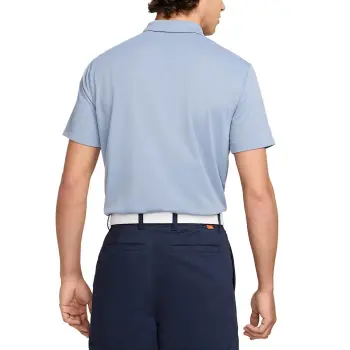 Nike Dri Fit Polo Shirt Men's Gray Rock/White