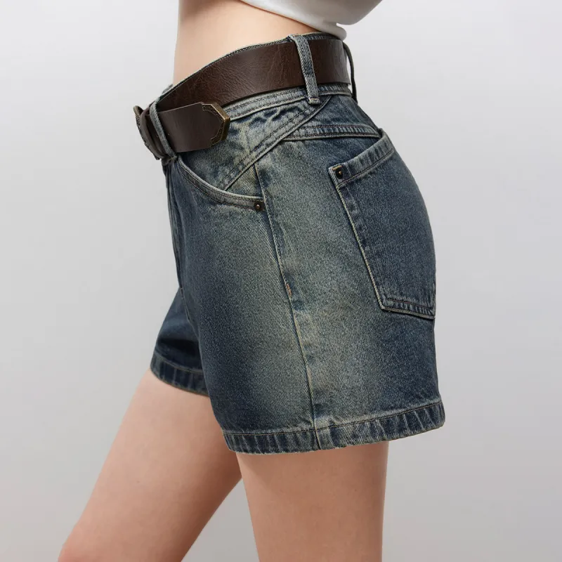 ONLY Denim Shorts Women's J35 Vintage Denim 390-5