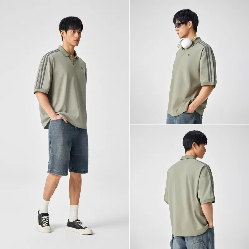 Bodydream Polo Shirts Unisex Army Green-7
