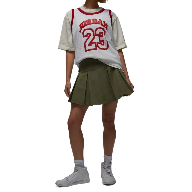 Jordan Casual Short Skirts Women's Green-2