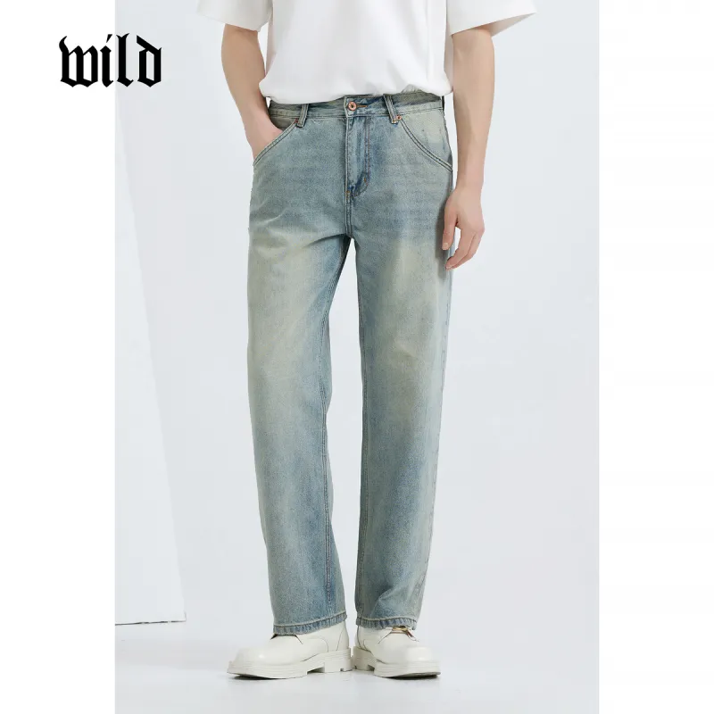 WILD LEADER Jeans Unisex Nostalgic Blue[NKW5138W48]-2