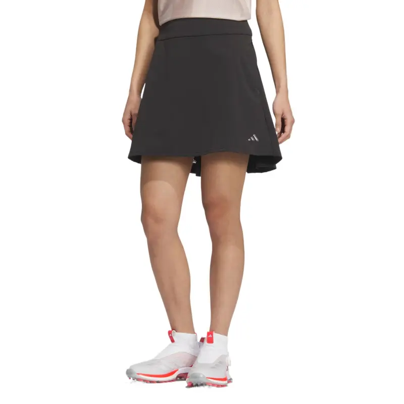 Adidas Casual Short Skirts Women's Black-3