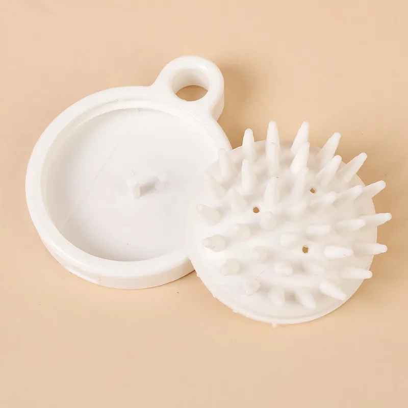 Love Of Wormwood Soft Silicone Teeth Shampoo Brush Comfortable-3