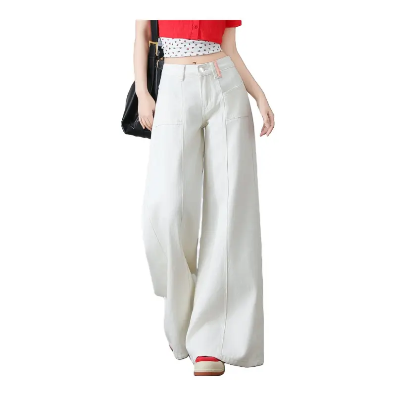 CHOCOOLATE Jeans Unisex Ecru-6