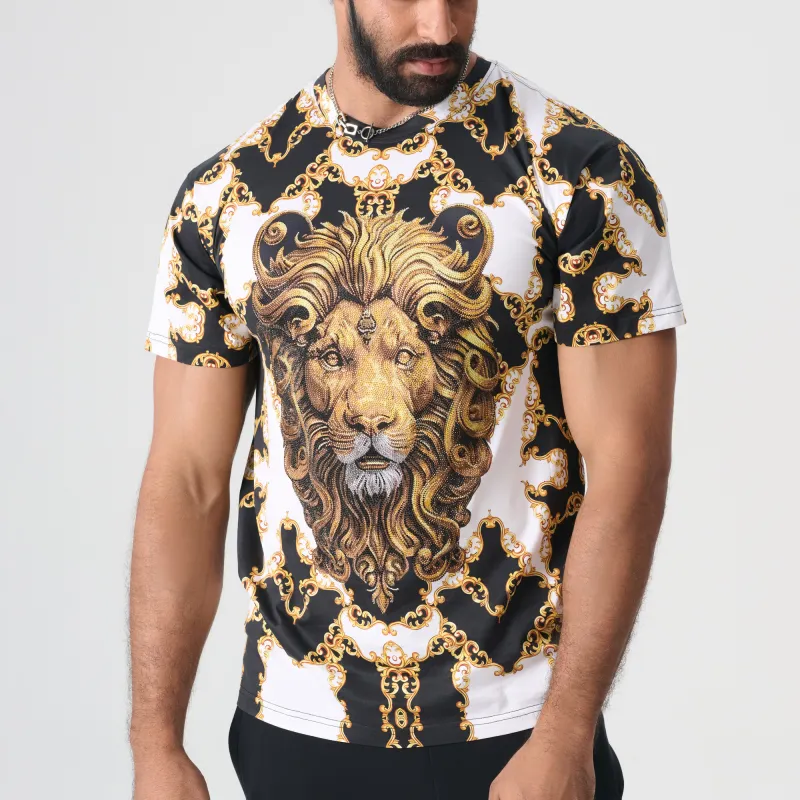 TCH T Shirt Unisex Black Base Gold Logo-4