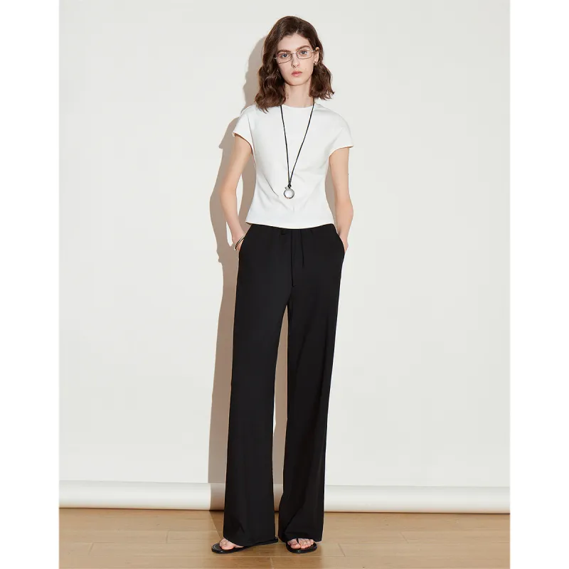 Initial Language Casual Pants Women's-9