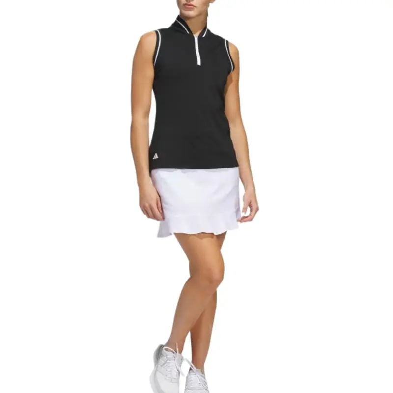 Adidas Free Shipping With AdiClub Ultimate365 Zip Polo-3