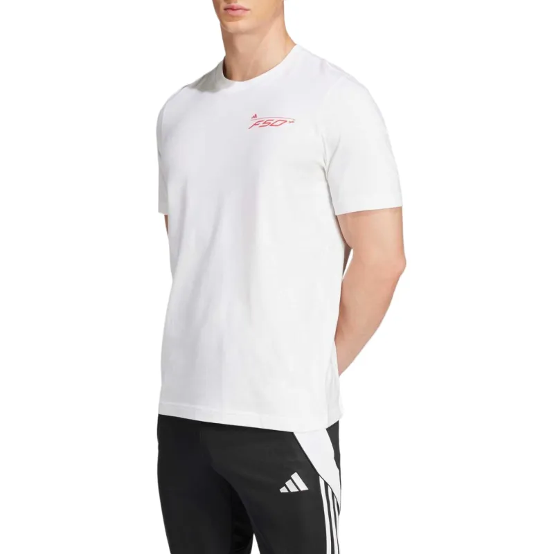Adidas F50 Series T Shirt Men's White-1