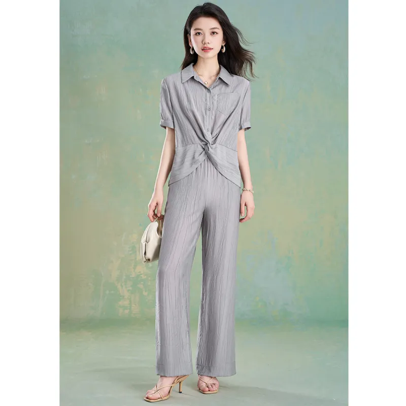 Mylan Casual Suits Women's Gray-3