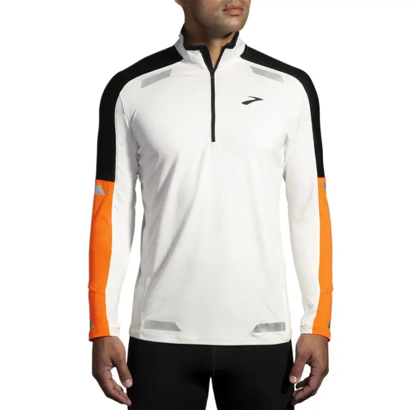 Brooks T Shirts Men White-1