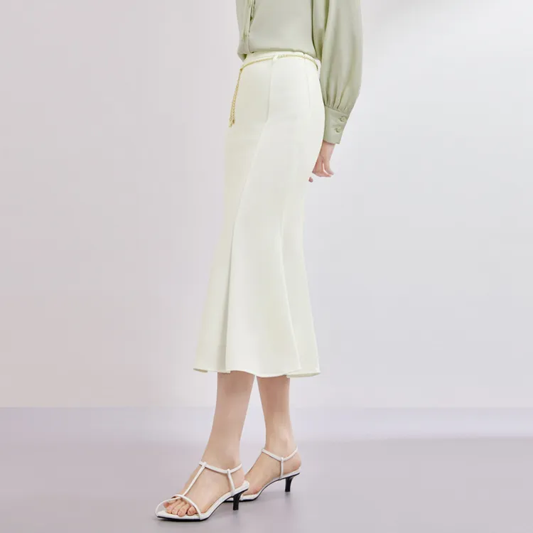 SENTUBILA Casual Long Skirt Women's-3