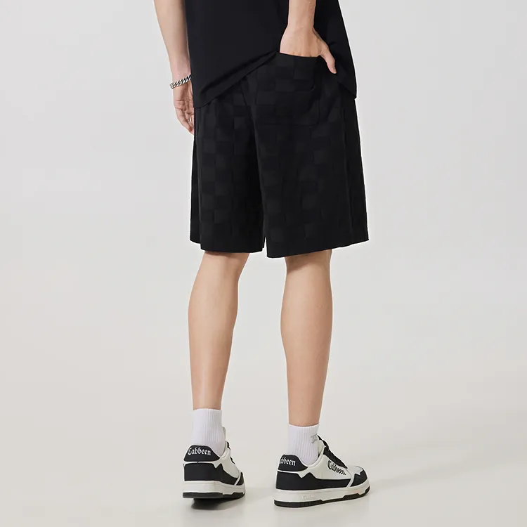 Cabbeen Casual Shorts Men's Coal Black-3