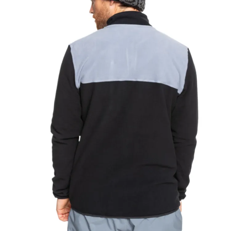 Quiksilver Velvet feel Coat Men's Pure Black-1