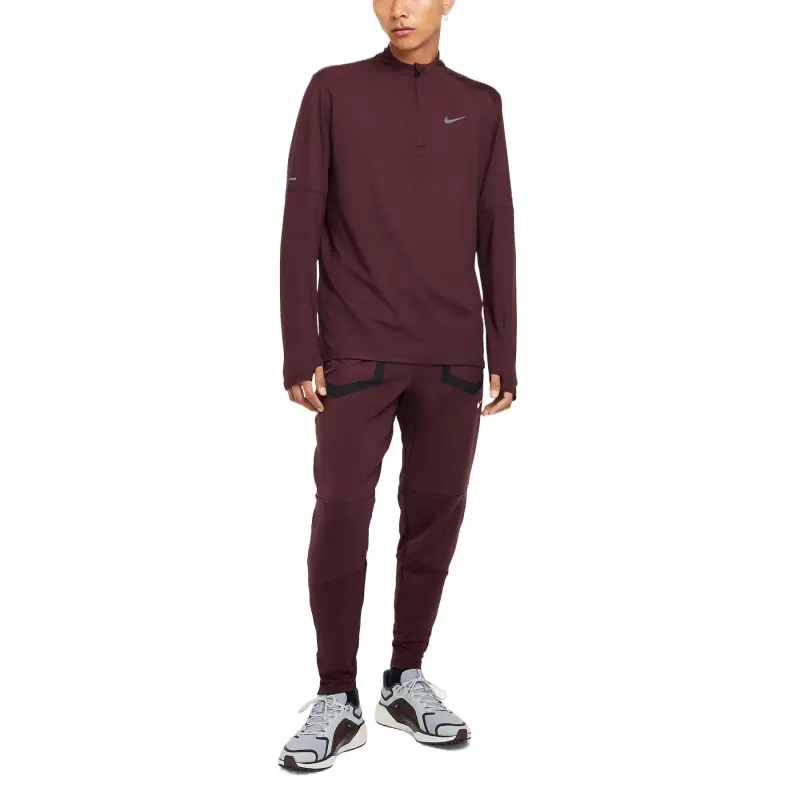 Nike ElementDri-Fit FW/AW24 T-Shirt Men's Dark Red-2