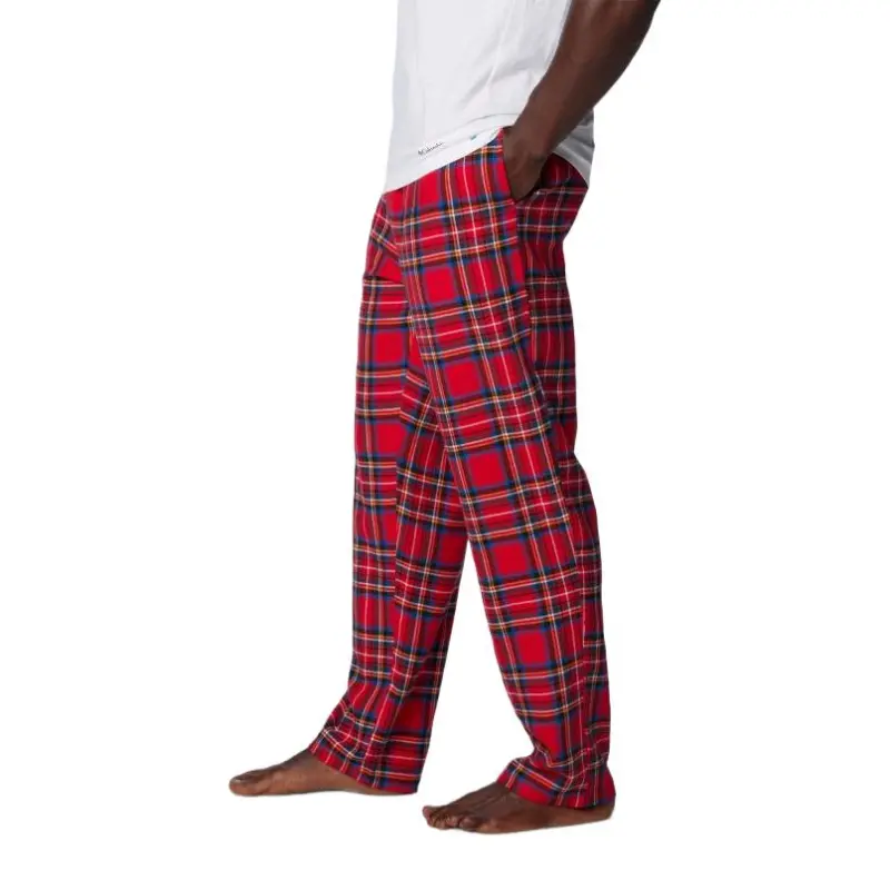 Columbia Pajama Pants Men's Red-2