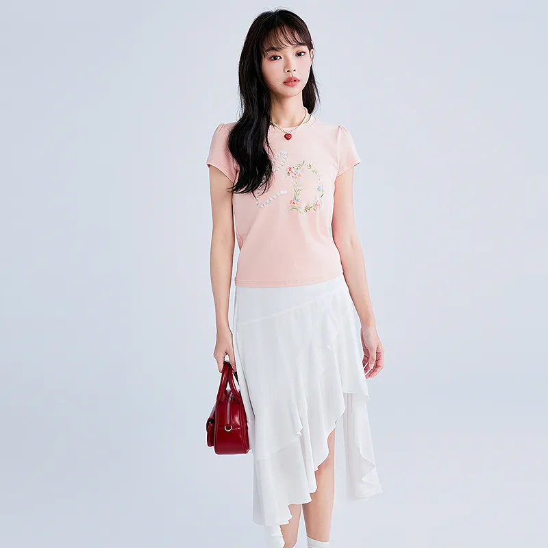 LEDIN Casual Short Skirts Women's-4