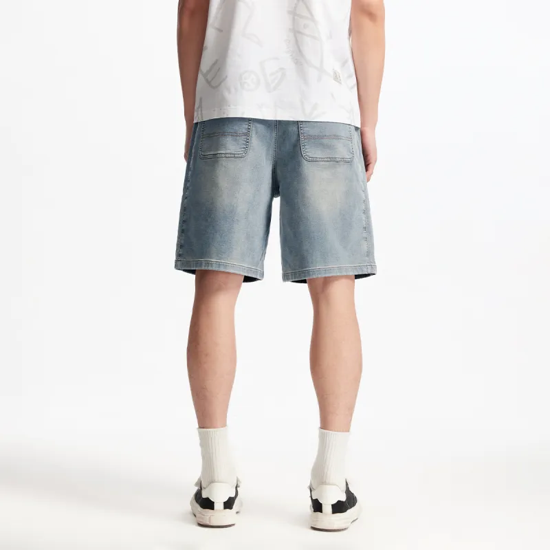 JACK JONES· Denim Shorts Men's E40 Light Blue-3