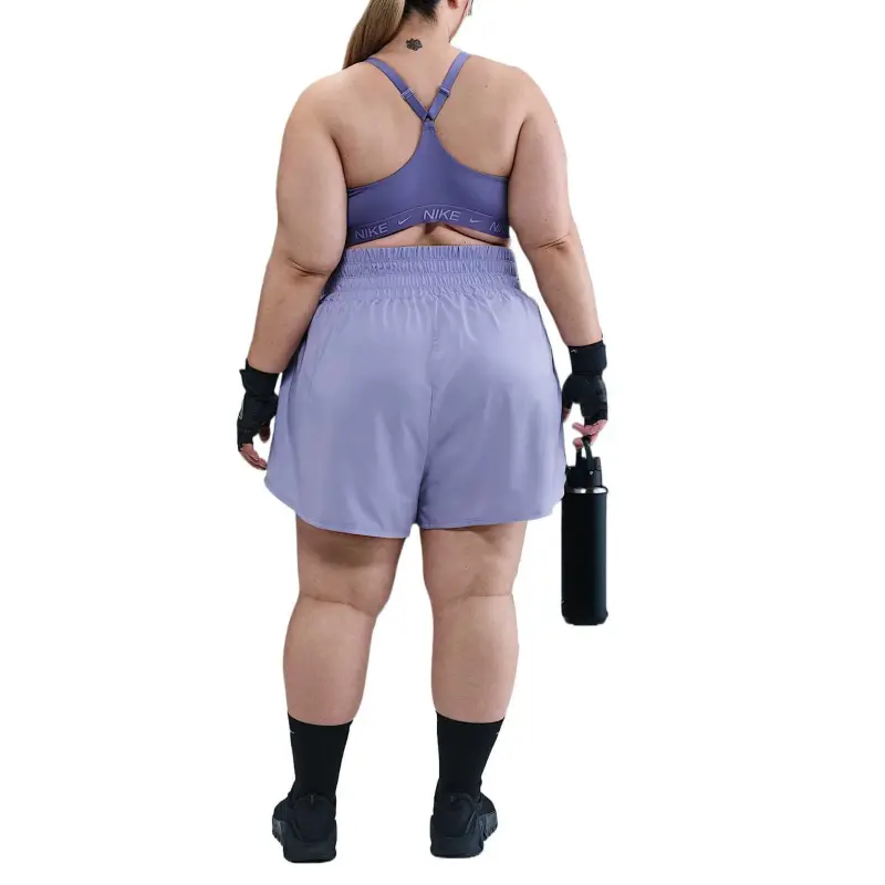 Nike Dri Fit One Sports Shorts Women's Purple-2