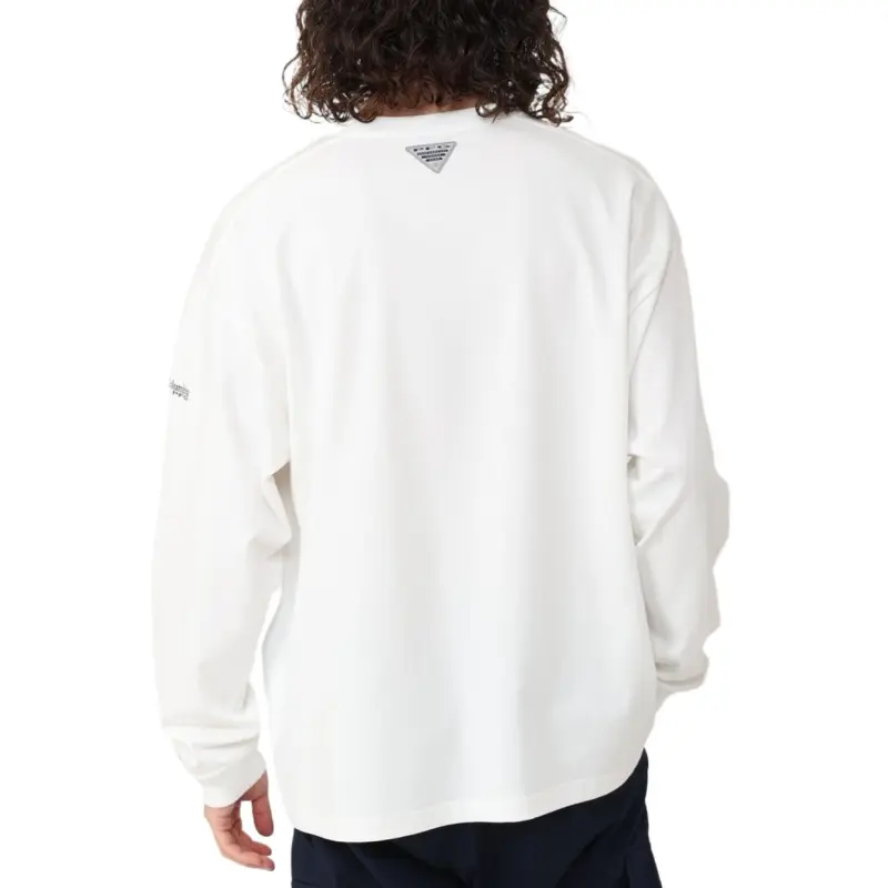 Columbia Omniwick Burn Novel T-Shirt Men's White-3