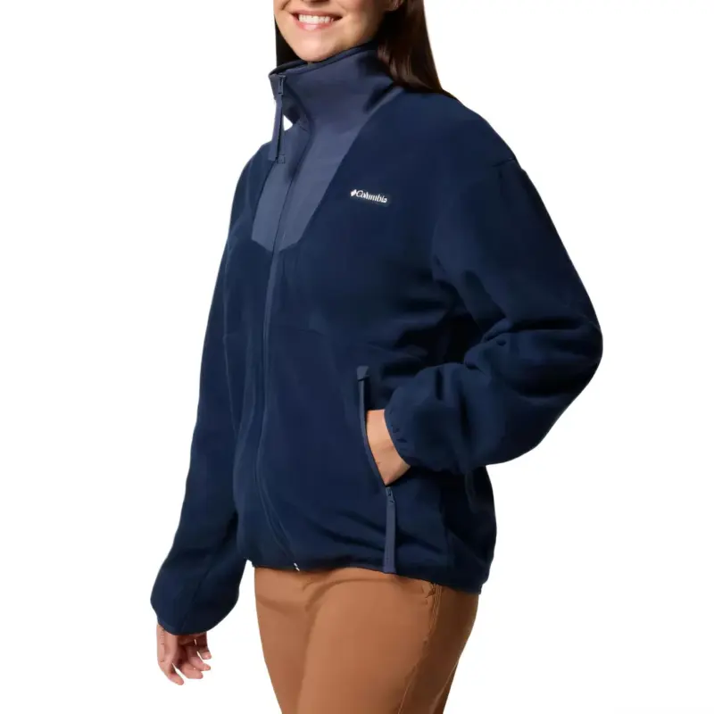Columbia Sequoia Grove Velvet feel Coat Women's Marine Blue-2