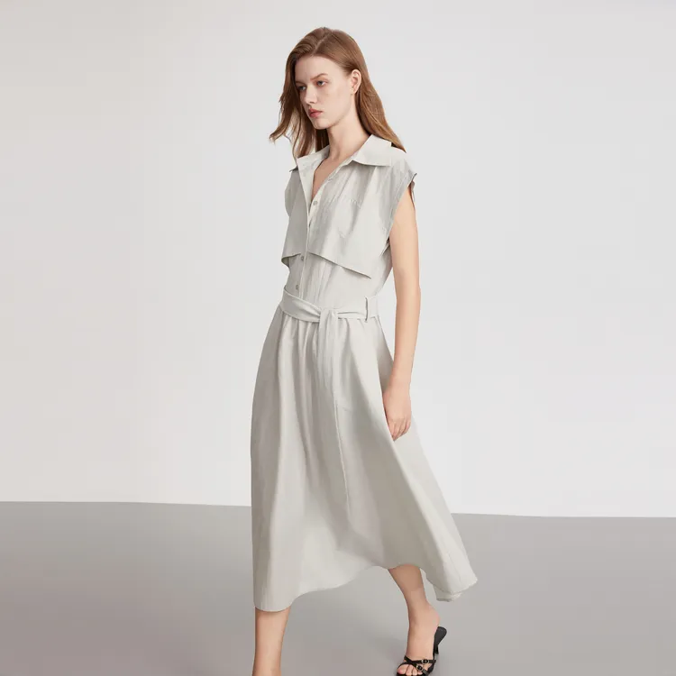 ELLE Short Sleeved Dress Women's-3