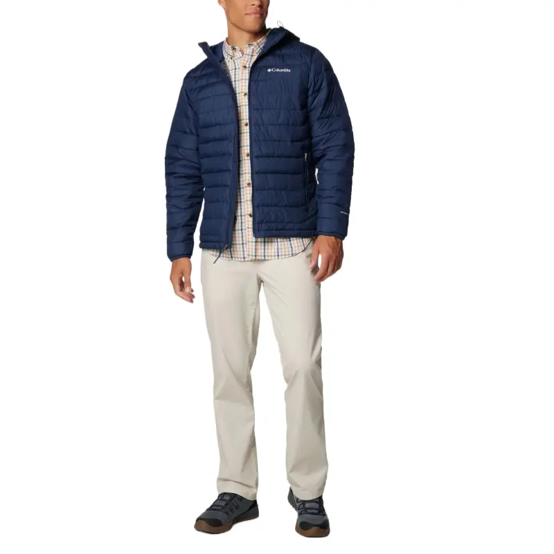 Columbia Powder Lite 2 Jacket Men's Preppy Marine Blue-3