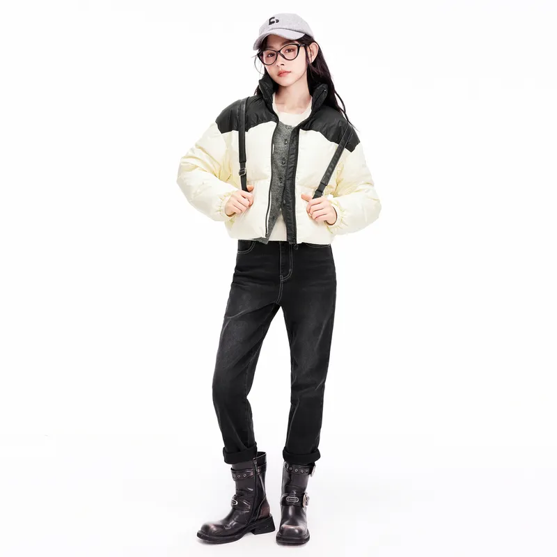 LEDIN Down Jacket Women's Winter Day White-3