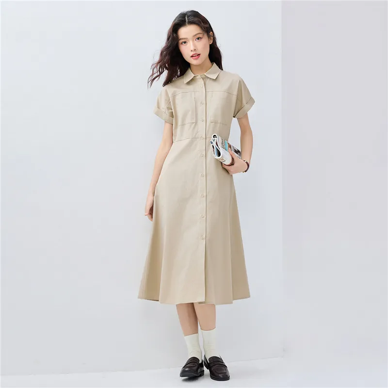 UNIQLO Short Sleeved Dress Women's-16