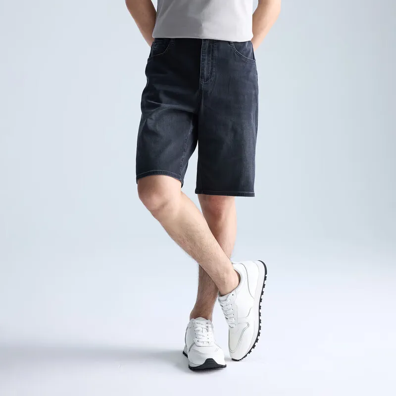 LESS IS MORE Denim Shorts Men's-4
