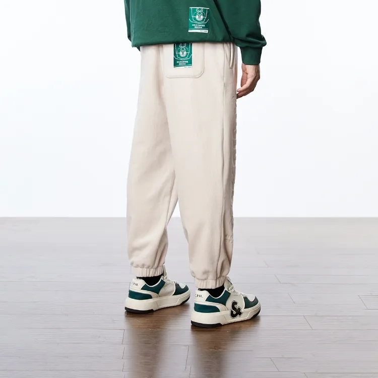 JACK JONES· x NBA Casual Pants Unisex Moonlight Gray-4