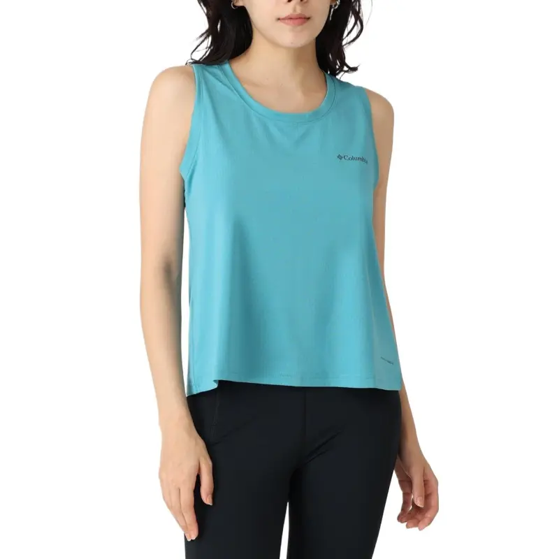 Columbia Regular T Shirt Women's Blue Green-2