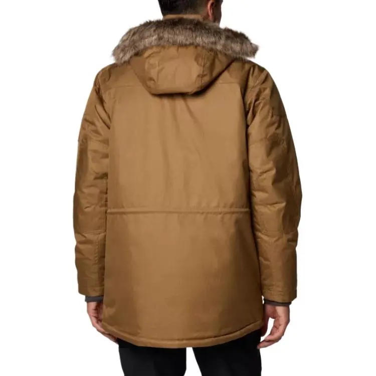 Columbia Barlow Pass TurboDown™ II Jackets Coats Men's Brown-1