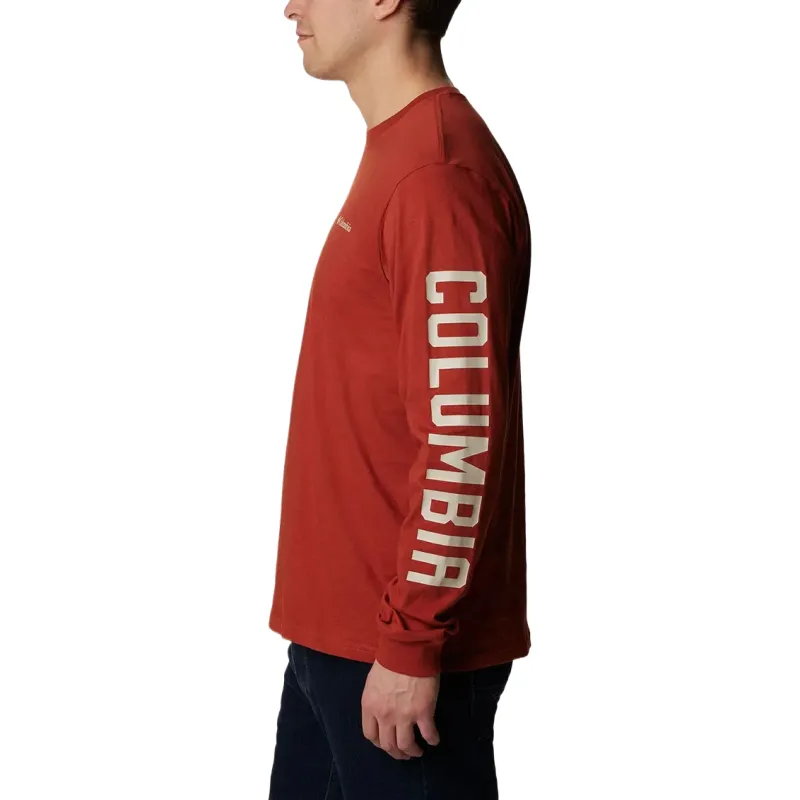 Columbia T Shirts Men Red-2