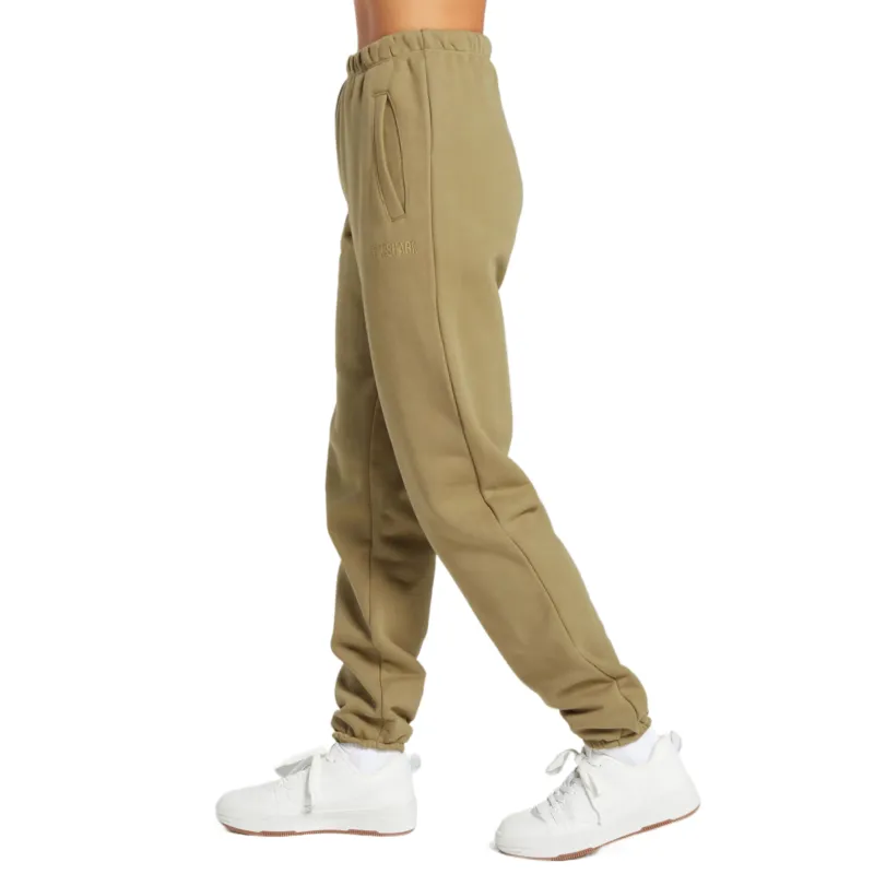 GYMSHARK Knitted Sweatpants Women's Green-2