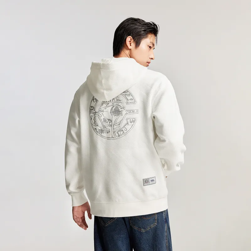 JACK JONES· x NBA Sweatshirt Men's Milk White-2