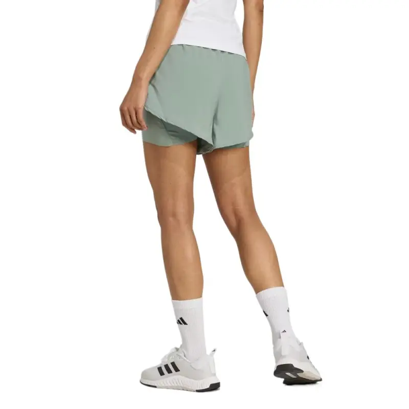Adidas D4T Sports Shorts Women's Aqua Green-2