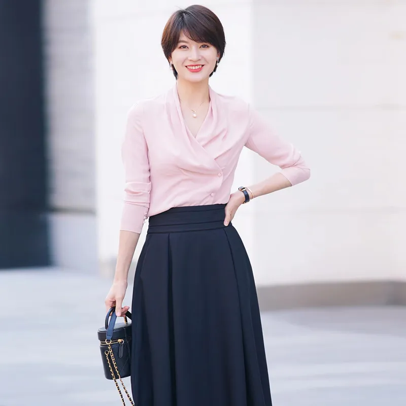 ONE SHALLOW Shirts Women's Pink Shirt-1