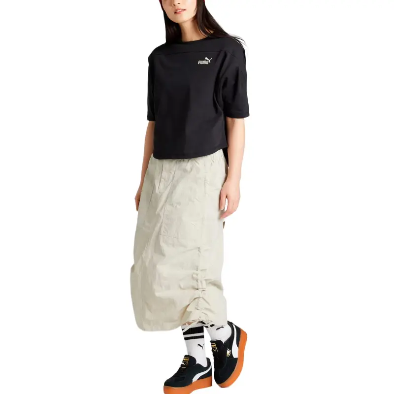 PUMA CORE HERITAGE Batwing Sleeve T Shirt Women's Black-4