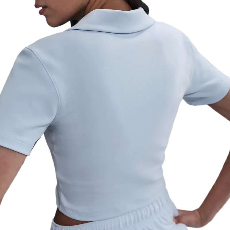 Nike Sportswear Essentials Series Polo Shirt Women's Blue-1