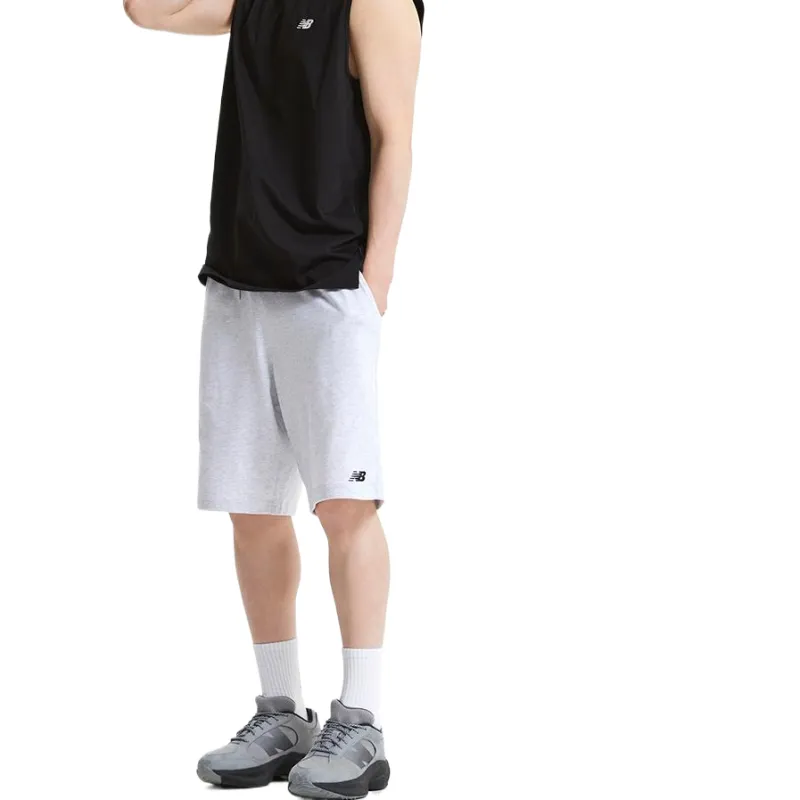 New Balance UNI Essential Casual Shorts Unisex Gray-2