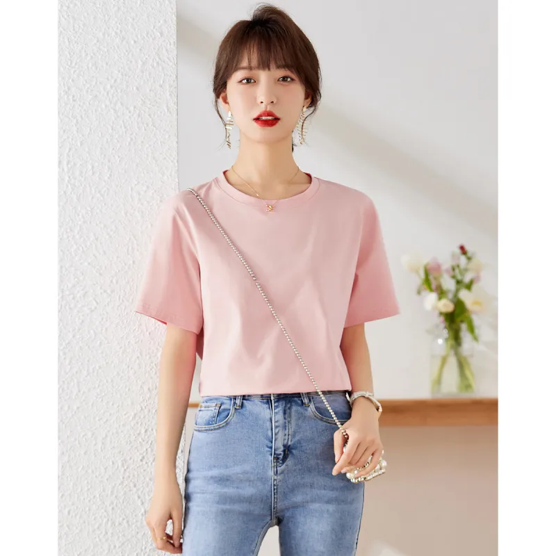 Love Elaine Summer Regular T Shirt Women's Loose Fit-1