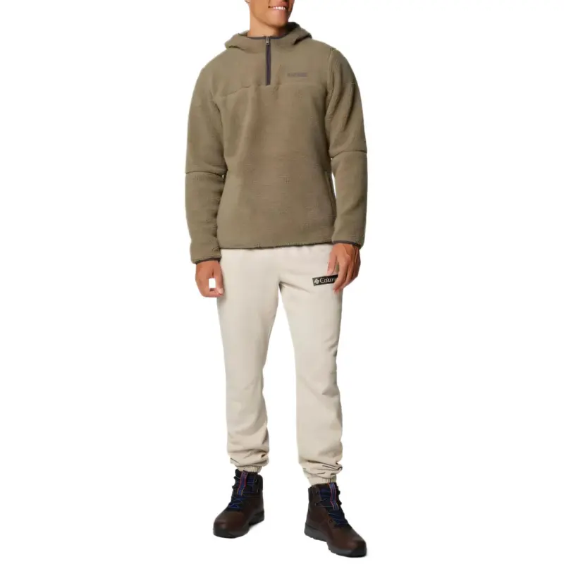 Columbia Rugged Ridge 2I Sherpa Sweatshirt Men's Stone Green-3