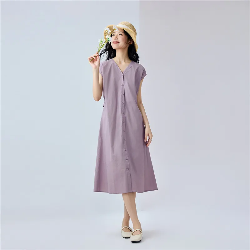 UNIQLO Short Sleeved Dress Women's-19