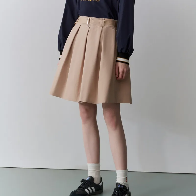 Teenie Weenie Casual Short Skirts Women's Khaki-2