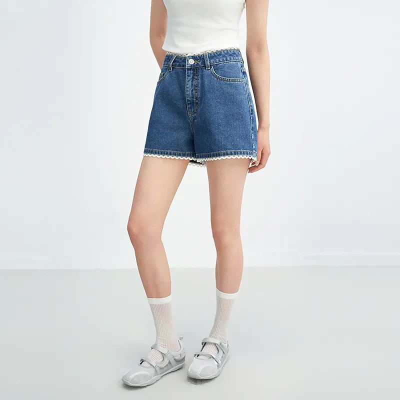 LEDIN Denim Shorts Women's-5