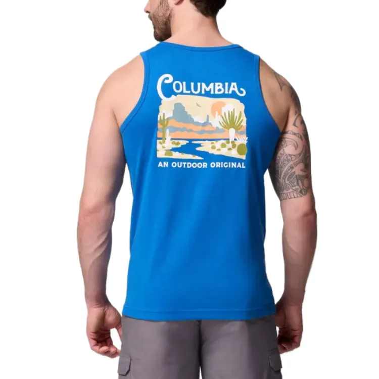 Columbia Tank Tops Men Blue 429-1