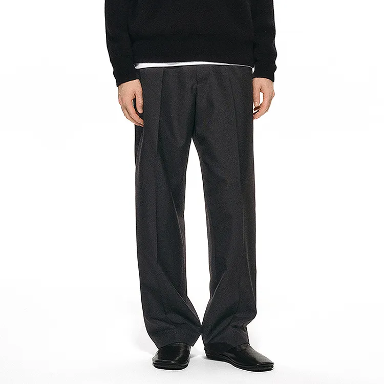 CROQUIS Casual Pants Men's Jet Black-4