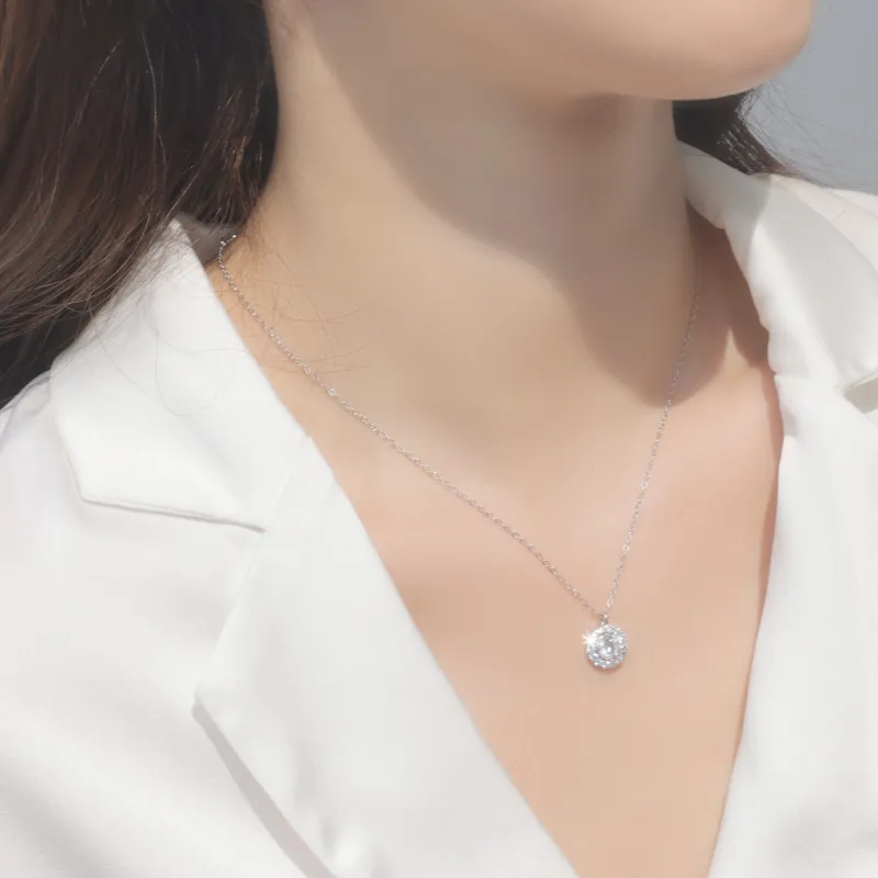 Taste The Color 925 Sterling Silver Necklaces Women's-3