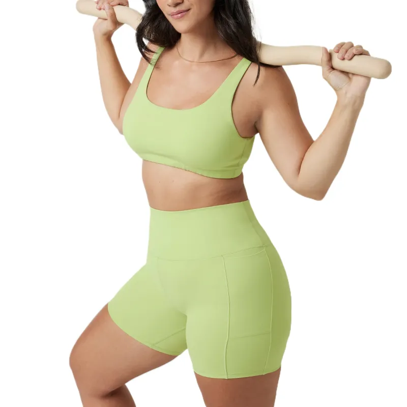 Vuori Cycling Pants Women's Lemon Yellow/Limone-1